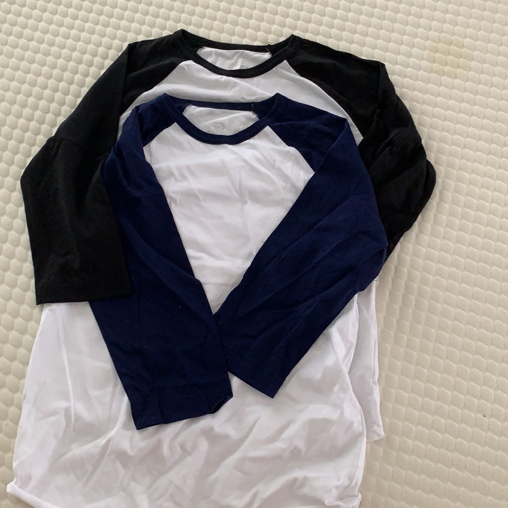 Two Baseball Tee’s